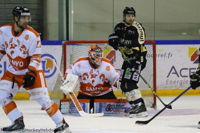 Photo hockey match Rouen - Epinal  le 23/12/2016