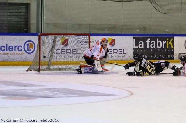 Photo hockey match Rouen - Epinal  le 23/12/2016