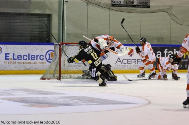 Photo hockey match Rouen - Epinal  le 23/12/2016