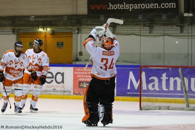 Photo hockey match Rouen - Epinal  le 23/12/2016