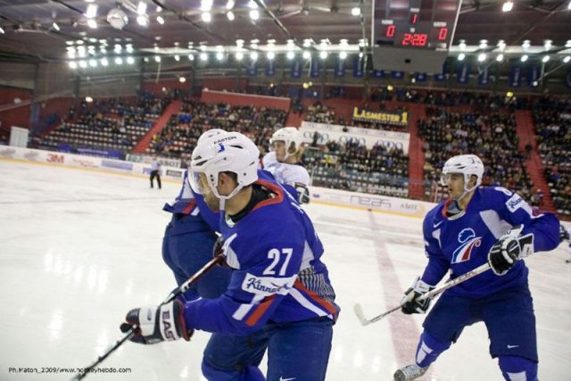 Photo hockey reportage Qualifs JO : Photos - France vs Norvège