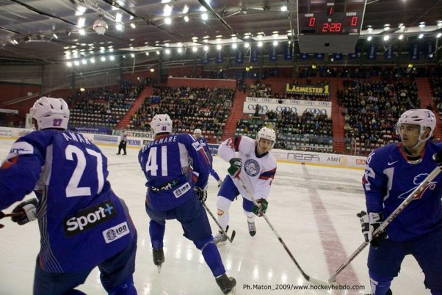 Photo hockey reportage Qualifs JO : Photos - France vs Norvège