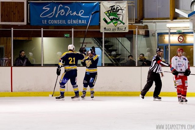 Photo hockey match Evry / Viry - Amnéville le 17/12/2016