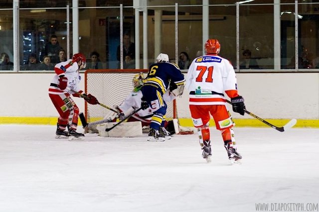 Photo hockey match Evry / Viry - Amnéville le 17/12/2016