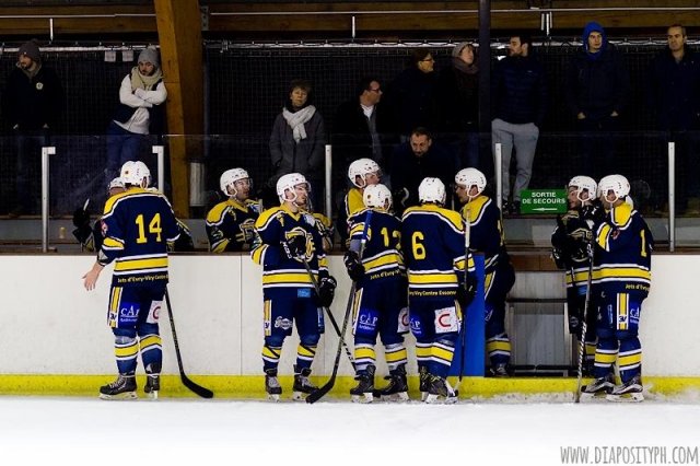 Photo hockey match Evry / Viry - Amnéville le 17/12/2016