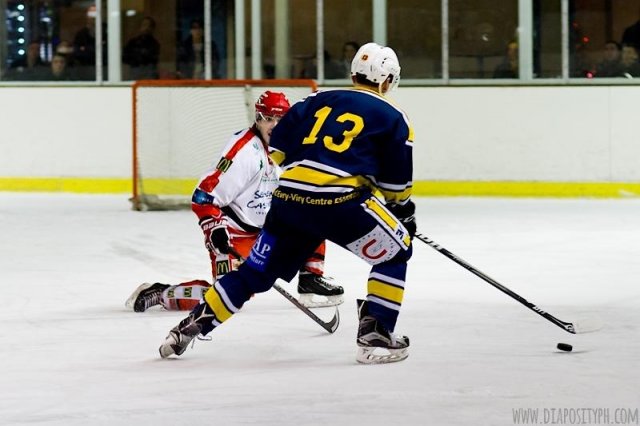 Photo hockey match Evry / Viry - Amnéville le 17/12/2016