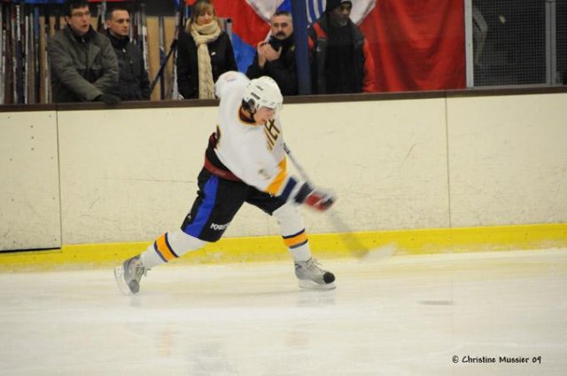 Photo hockey match Caen  - Garges-lès-Gonesse le 07/02/2009