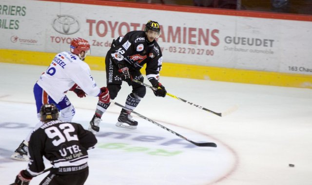 Photo hockey match Amiens  - Lyon le 27/12/2016