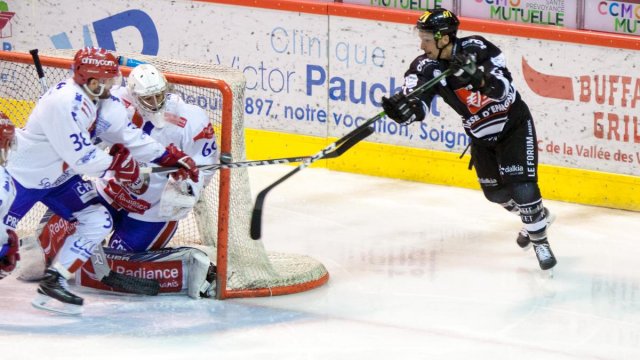 Photo hockey match Amiens  - Lyon le 27/12/2016