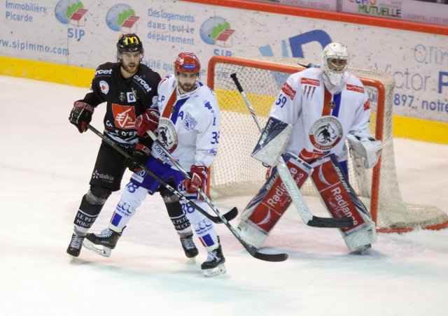 Photo hockey match Amiens  - Lyon le 27/12/2016