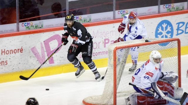 Photo hockey match Amiens  - Lyon le 27/12/2016