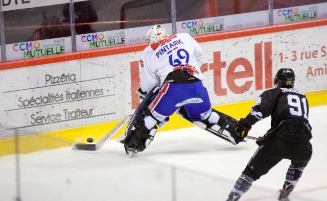 Photo hockey match Amiens  - Lyon le 27/12/2016
