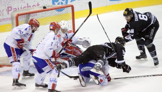 Photo hockey match Amiens  - Lyon le 27/12/2016