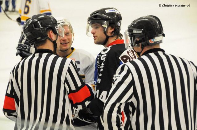 Photo hockey match Caen  - Garges-lès-Gonesse le 07/02/2009