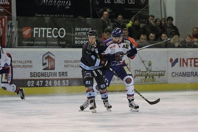 Photo hockey match Tours  - Mulhouse le 27/12/2016