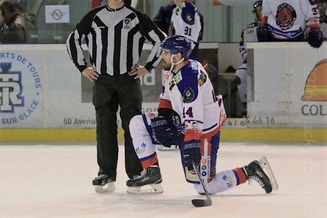 Photo hockey match Tours  - Mulhouse le 27/12/2016