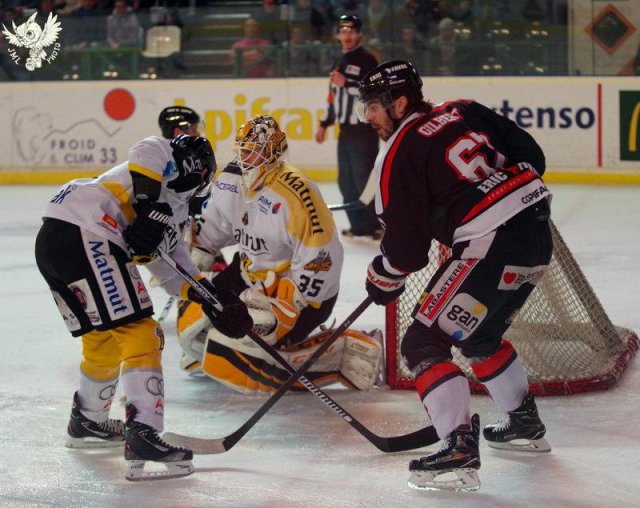 Photo hockey match Bordeaux - Rouen le 27/12/2016