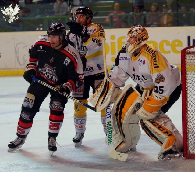 Photo hockey match Bordeaux - Rouen le 27/12/2016