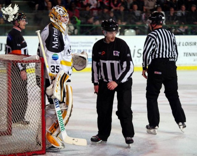 Photo hockey match Bordeaux - Rouen le 27/12/2016