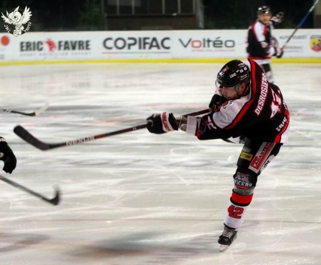 Photo hockey match Bordeaux - Rouen le 27/12/2016