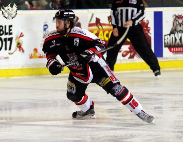 Photo hockey match Bordeaux - Rouen le 27/12/2016