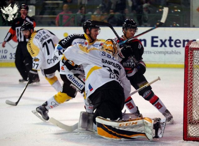 Photo hockey match Bordeaux - Rouen le 27/12/2016