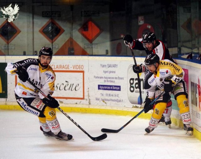 Photo hockey match Bordeaux - Rouen le 27/12/2016