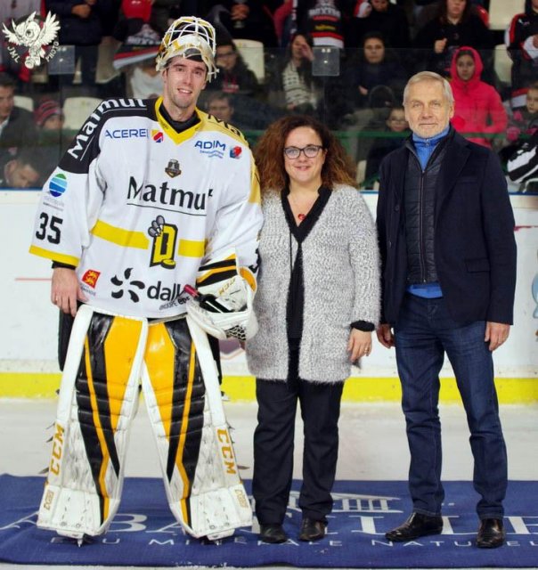 Photo hockey match Bordeaux - Rouen le 27/12/2016