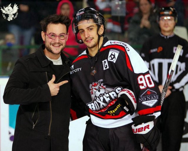 Photo hockey match Bordeaux - Rouen le 27/12/2016