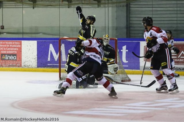 Photo hockey match Rouen - Chamonix / Morzine le 29/12/2016