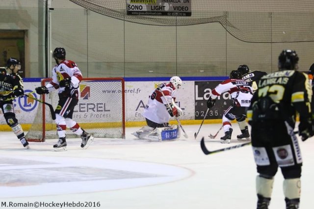 Photo hockey match Rouen - Chamonix / Morzine le 29/12/2016