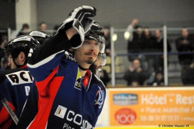 Photo hockey match Caen  - Garges-lès-Gonesse le 07/02/2009