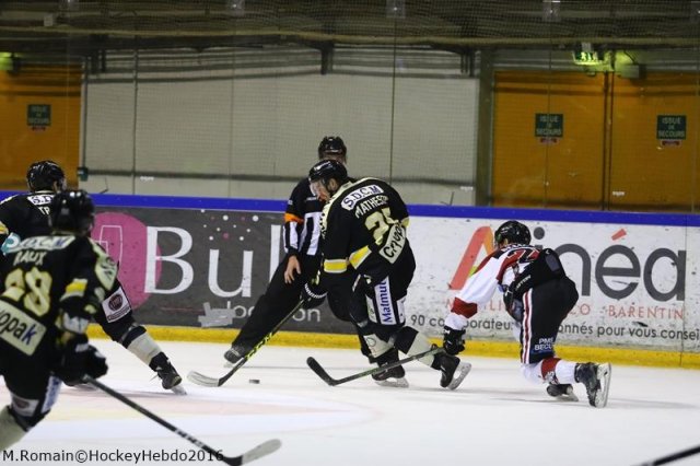 Photo hockey match Rouen - Chamonix / Morzine le 29/12/2016
