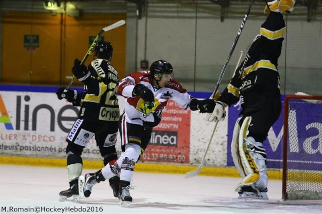 Photo hockey match Rouen - Chamonix / Morzine le 29/12/2016