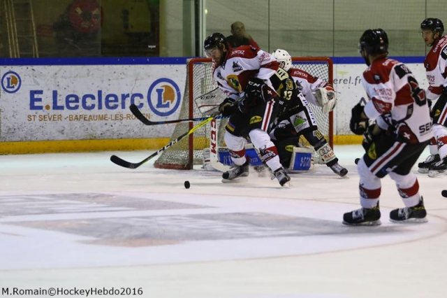 Photo hockey match Rouen - Chamonix / Morzine le 29/12/2016