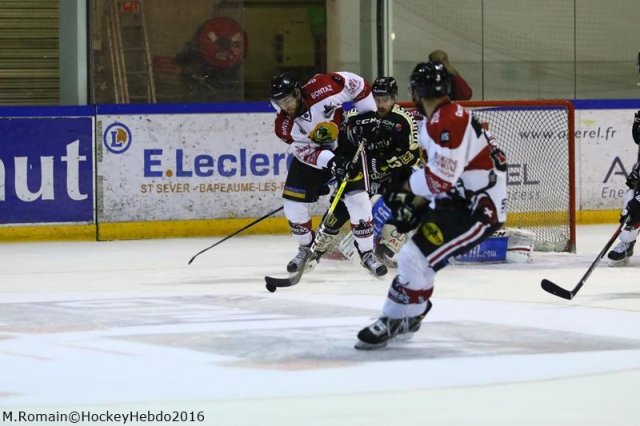 Photo hockey match Rouen - Chamonix / Morzine le 29/12/2016