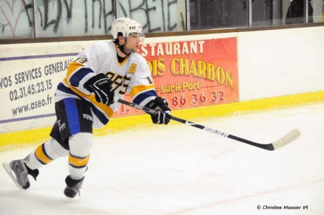 Photo hockey match Caen  - Garges-lès-Gonesse le 07/02/2009
