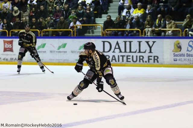 Photo hockey match Rouen - Chamonix / Morzine le 29/12/2016