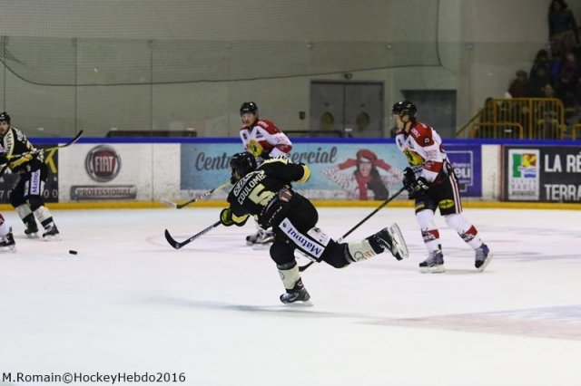 Photo hockey match Rouen - Chamonix / Morzine le 29/12/2016