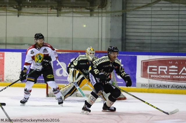 Photo hockey match Rouen - Chamonix / Morzine le 29/12/2016