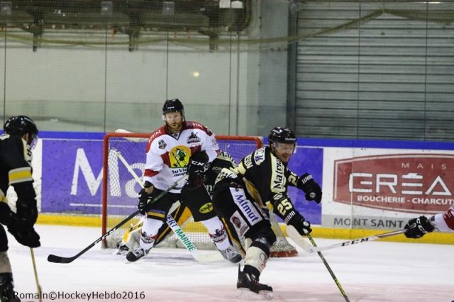 Photo hockey match Rouen - Chamonix / Morzine le 29/12/2016