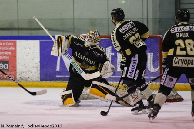 Photo hockey match Rouen - Chamonix / Morzine le 29/12/2016