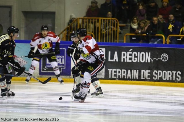 Photo hockey match Rouen - Chamonix / Morzine le 29/12/2016