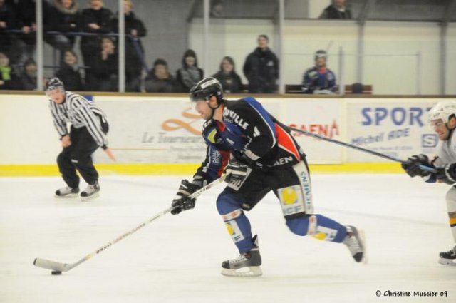 Photo hockey match Caen  - Garges-lès-Gonesse le 07/02/2009