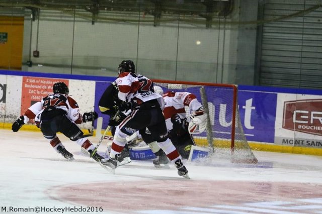 Photo hockey match Rouen - Chamonix / Morzine le 29/12/2016