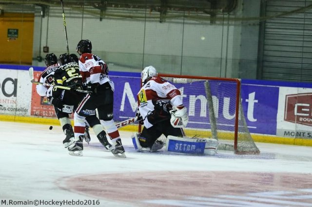Photo hockey match Rouen - Chamonix / Morzine le 29/12/2016