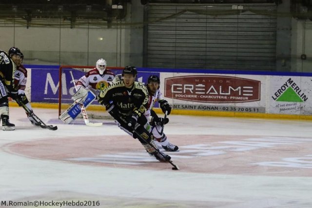 Photo hockey match Rouen - Chamonix / Morzine le 29/12/2016