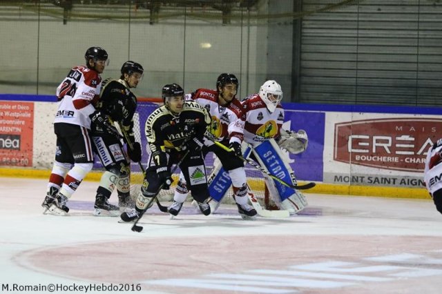Photo hockey match Rouen - Chamonix / Morzine le 29/12/2016