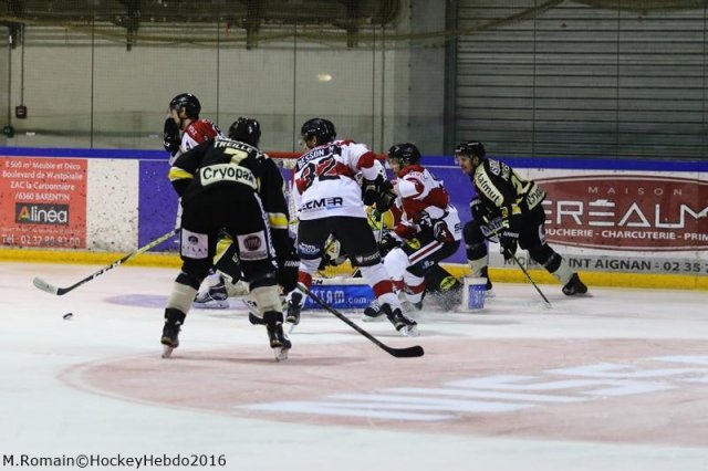 Photo hockey match Rouen - Chamonix / Morzine le 29/12/2016