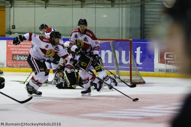 Photo hockey match Rouen - Chamonix / Morzine le 29/12/2016